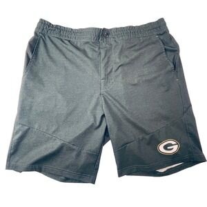 NFL Team Apparel Green Bay Packers Shorts Mens L Green Athletic Lightweight